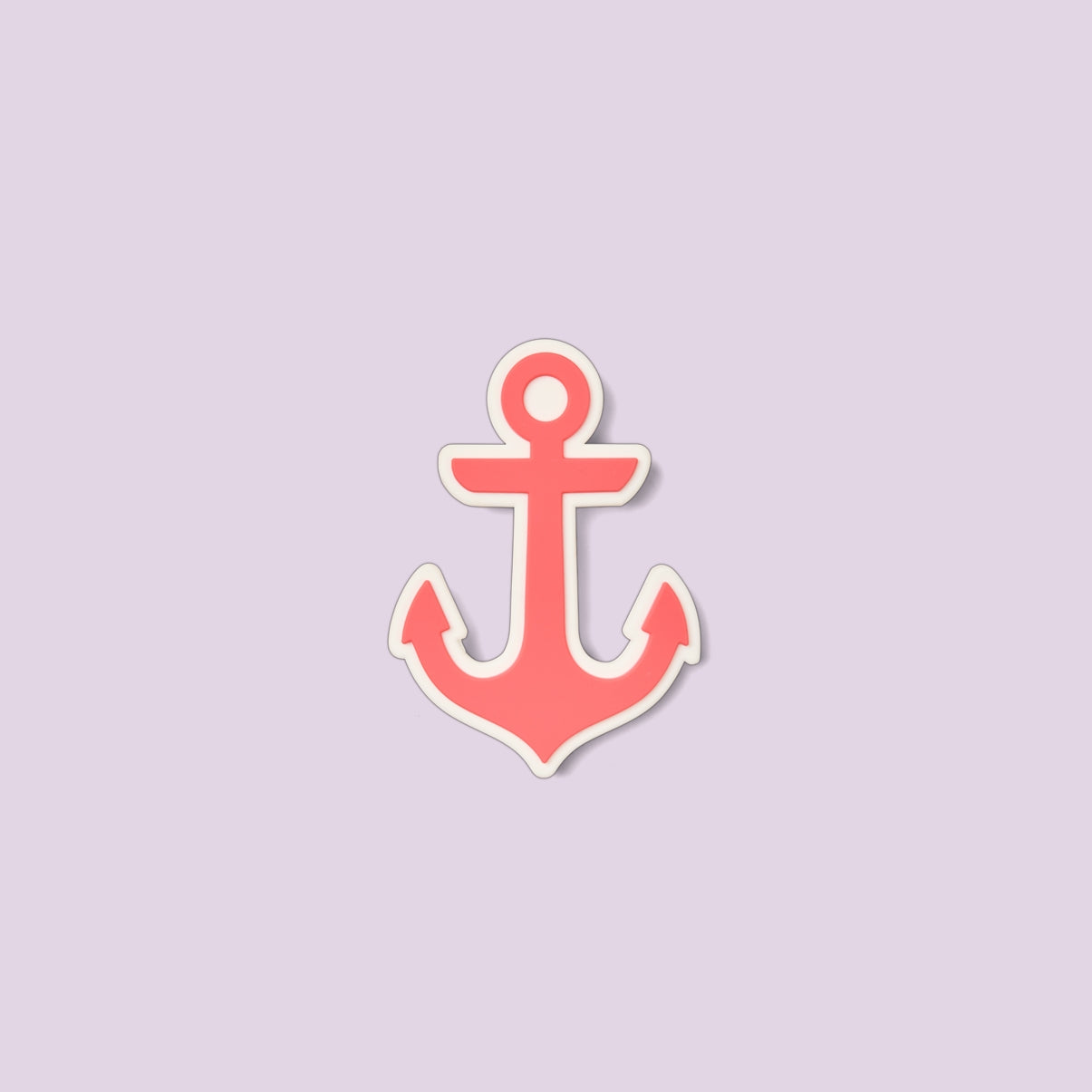 Bogg Bit Capri Coral Anchor Heavy Duty Rubber Beach Bag Sandproof Sandproof with Waterproof Phone Pouch for Tropical Vacations Travel Organizer Vacation Essentials for Women