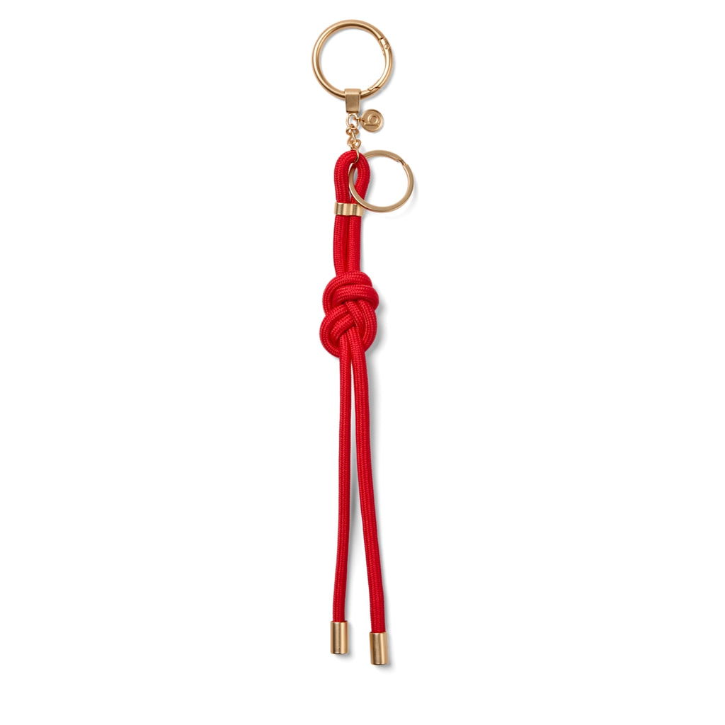 Bogg'd & Charmed Buoy Red Nautical Rope Poolside Storage Carryall Large Capacity Washable with Adjustable Shoulder Strap for Weekend Getaways Travel Organizer Vacation Essentials for Women