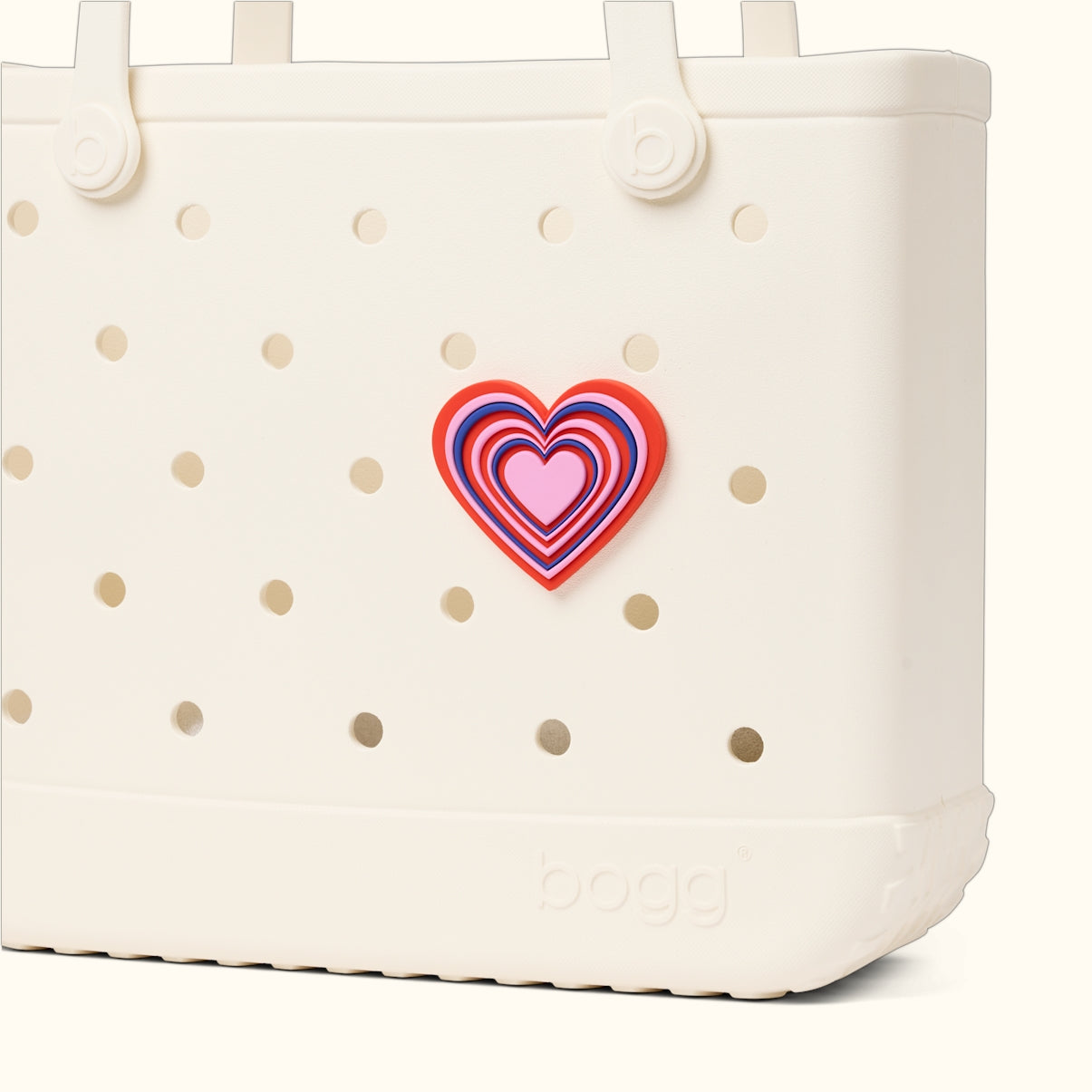 Bogg Bit Layers Of Love Family Holiday Beach Organizer Modern Waterproof Extra Wide Opening for Resort Vacations
