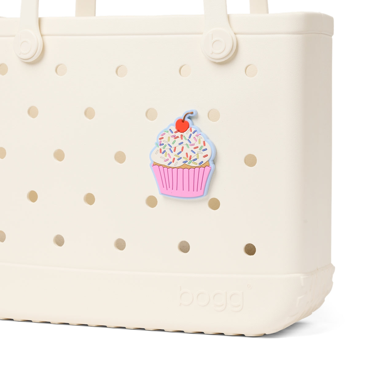 Bogg Bit Sprinkle Cupcake Tropical Resort Beach Bag Portable Multi Purpose Reinforced Grip Handles for Pool Activities