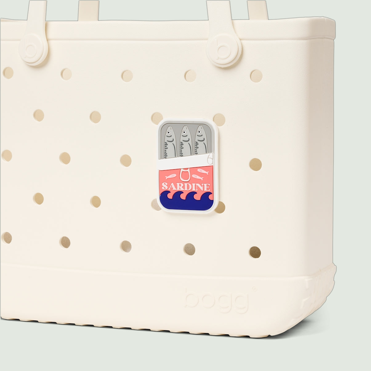 Bogg Bit Sardine Tin Waterfront Travel Tote Premium Oversized Extra Wide Opening for Beach Holidays