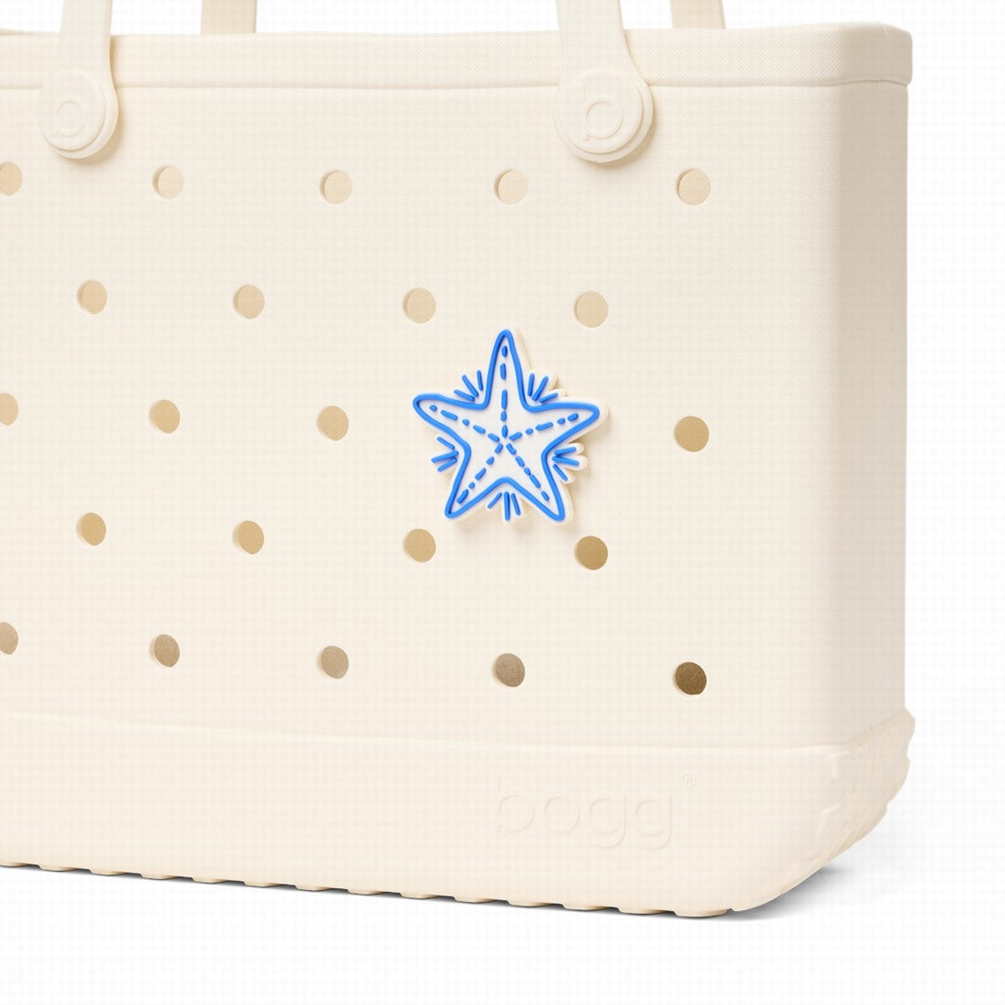 Bogg Bit Blue Starfish Seaside Adventure Tote Functional Oversized Adjustable Shoulder Strap for Boat Excursions